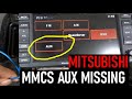 Fix Missing AUX Button on MMCS  - Mitsubishi Multi Communication System