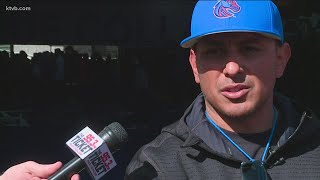 Boise State football resumes practice following Spring Break