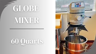 How-to use a Commercial Globe Mixer | 60 Quarts ✨