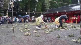 霧島神宮御田植祭 2017年3月1日