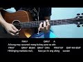 celeste tothapi easy guitar tutorial with chords and lyrics