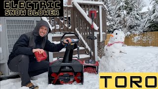 Toro | 60V Battery Powered Snow Blower and Power Shovel | Complete Review