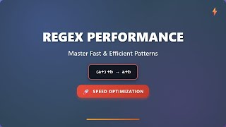 🚀 Regex Performance Secrets: Stop Catastrophic Backtracking!