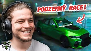 Drift Zraz v Tajnej Podzemnej Garáži! Gta 5 Roleplay