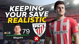 8 Tips To Keep Your Career Mode Realistic!