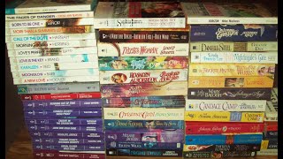 My romance novel collection (Part 43): More category & historical romance book haul