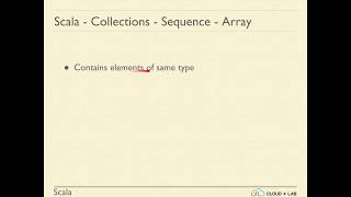 Scala - Collections - Sequences and Sets