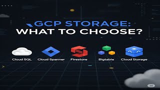 Which Google Cloud Storage Should You Use? | Cloud SQL, Spanner, Firestore & More!