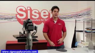 How to iron on Siser heat transfer vinyl