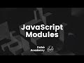JavaScript Modules - Correctly importing and exporting from files - ES Modules & CommonJS