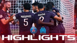 HIGHLIGHTS | PSG 4-0 Marseille - ⚽️ HAKIMI, KOLO MUANI & RAMOS
