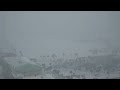 live pensacola beach gets hammered by snow storm