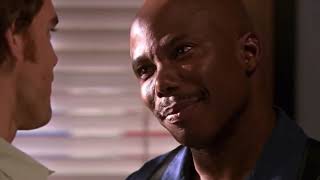 dexter headbutts Doakes. Dexter-season 2 ep.7.