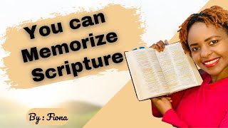 How To Memorize Scripture Step by Step