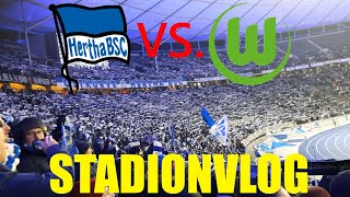 KOMPLETT GEBROCHEN...😥😥  Hertha BSC 0:5 VFL Wolfsburg STADIONVLOG