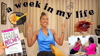 Weekly Vlog - SPEND THE WEEK WITH ME as a Single Woman Living in Lagos- Church, Work, Self Care etc