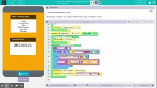 Code.org - CSP Unit 8 - Create PT Prep ('20-'21): Create PT - Complete the Task #3