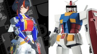 ガンダムと化した朱鳶 MOD【ゼンゼロ】