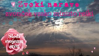 Zvoki narave 💚 voda -  zvonček vsako minuto ... reiki ... kreativno pisanje ... meditacija