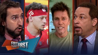 Tom Brady on Chiefs three-peat: ‘there’s a reason why no one’s done it’ | NFL | FIRST THINGS FIRST