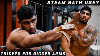 Sorry Guys🙏 | ARM Workout💪 | Steam Bath | BLOOPERS ALERT ⚠ #rajaajith #funvlog #workout #steam