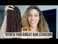 How to Refresh Your Ringlet Hair Extensions | Bebonia Curly Clip-In Hair Extensions