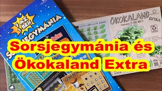 Sorsjegymánia és Ökokaland Extra kaparás