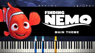 Finding Nemo (Main Theme) - Piano Tutorial