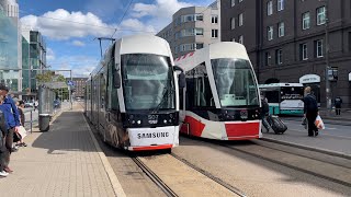 Estonia – Tallinn Tram Network: Tram Lines 1/2/3/4 at Hobujamma