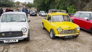 Brooklands Mini Day 2021 –Walking round the multitude of different Minis