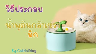 รีวิว วิธีประกอบน้ำพุต้นกล้าเซรามิก By CatHoliday