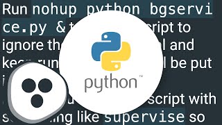How to run a script in the background even after I logout SSH?