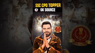 SSC CPO TOPPER GK SOURCE #ssccpo #sscgk #ssccpogk #ssccglgk