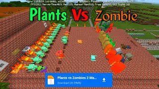 Minecraft X Plants Vs Zombies Ada Link Download MediaFire Nya