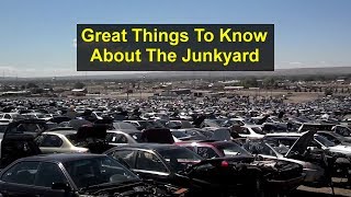 Top 5 things / benefits that you should know about the self serve junk salvage yards. - VOTD