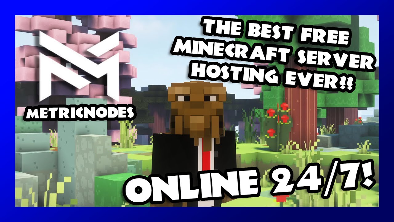 The BEST FREE Minecraft Server Hosting EVER?? Online 24/7! READ ...