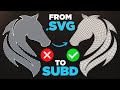 Turn .SVG Files into Perfect Meshes