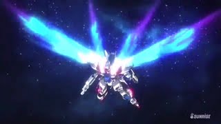 GUNDAM STAR BUILD STRIKE FIRST APPEARENCE AND BATTLE (FROM EP 10)