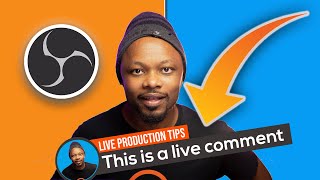 How To Show COMMENTS on YOUTUBE Live using OBS for FREE | VERY EASY