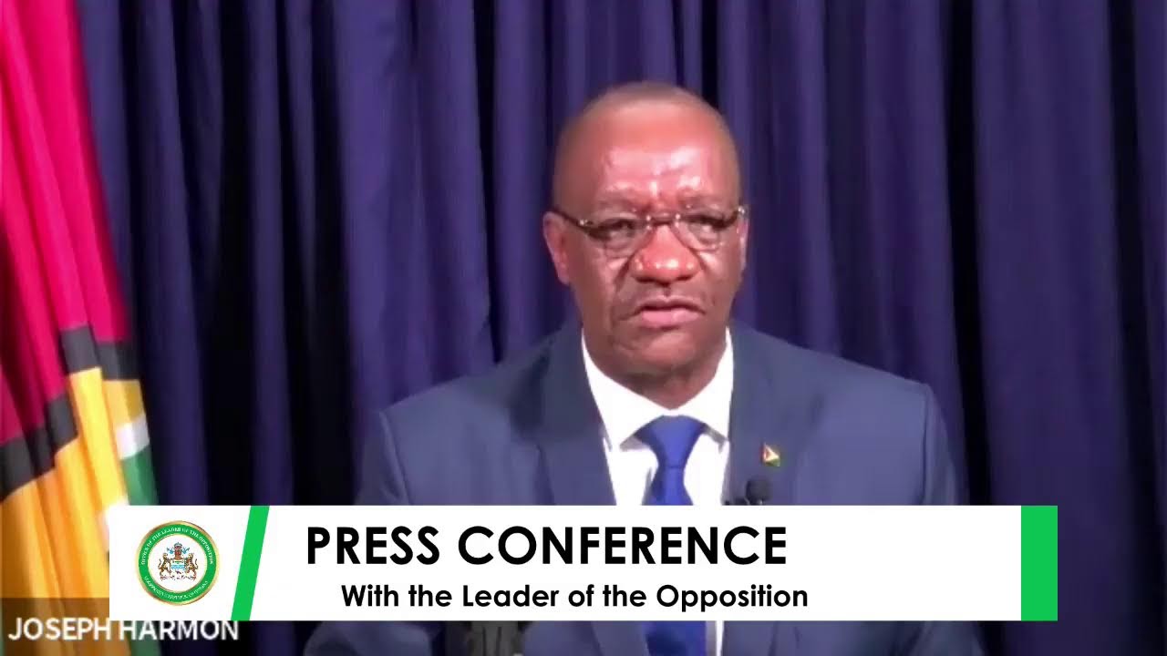 PRESS CONFERENCE WITH THE LEADER OF THE OPPOSITION - YouTube