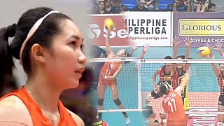 Fiola Ceballos | Underrated Volleyball Player vs F2 Logistics Cargo Movers | 2019 PSL Invitational