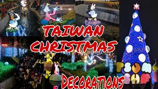 TAIWAN CHRISTMAS DECORATIONS || TAICHUNG TAIWAN || by NERI LIFE