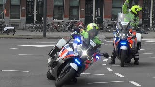 Politie begeleidt met spoed ambulance vanuit Den Haag naar Rotterdam! #975