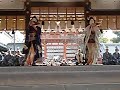 2011八坂神社の節分行事「先斗町芸妓の舞踊奉納」