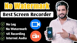 Best Screen Recorder For Android With Internal Audio | No Watermark No Lag Technical Vikk