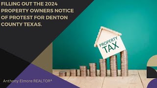 2024 Denton County Property Owner’s Notice of Protest