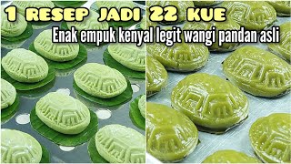 Resep Angku Kue Pandan Wangi Tetap Lembut Dan Lentur Meskipun Sudah Dingin