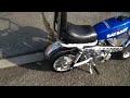 garelli bat baby s5 franco morini monkey bike running