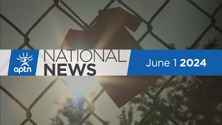 APTN National News June 1, 2024 – 215 anniversary, Man blind since birth denied income assistance
