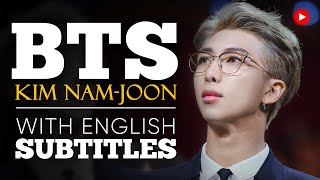 ENGLISH SPEECH | BTS: Speak Yourself (English Subtitles)